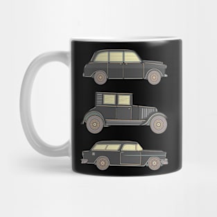 Dark Vintage Cars Mug
